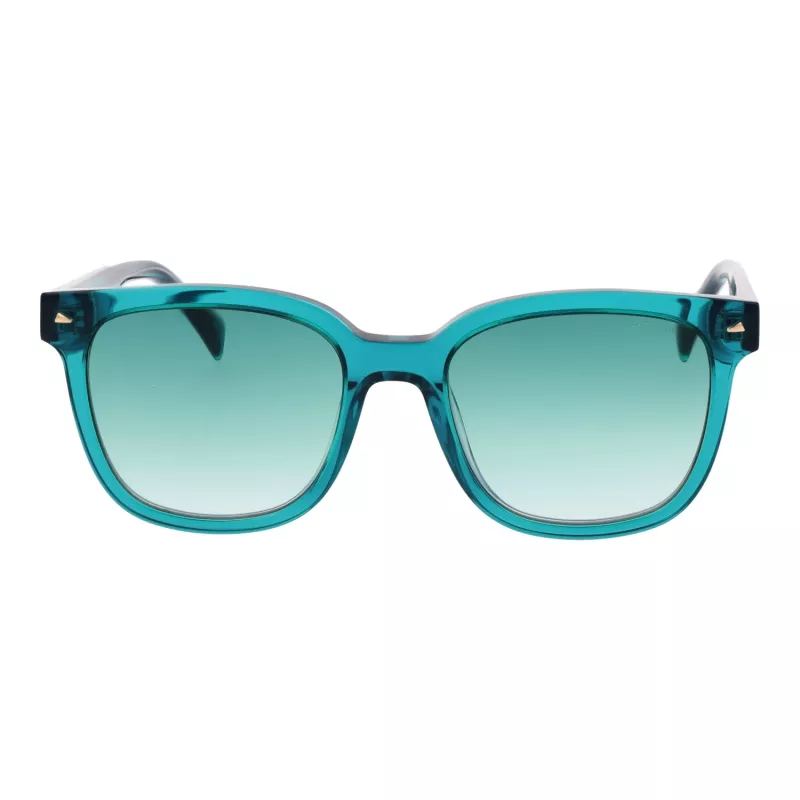ANA HICKMANN Sieviešu saulesbrilles HIY9005-50H01 Havana Brūns Acetāta Rāmis Gradienta Brūnas Lēcas 50/17/136 mm
