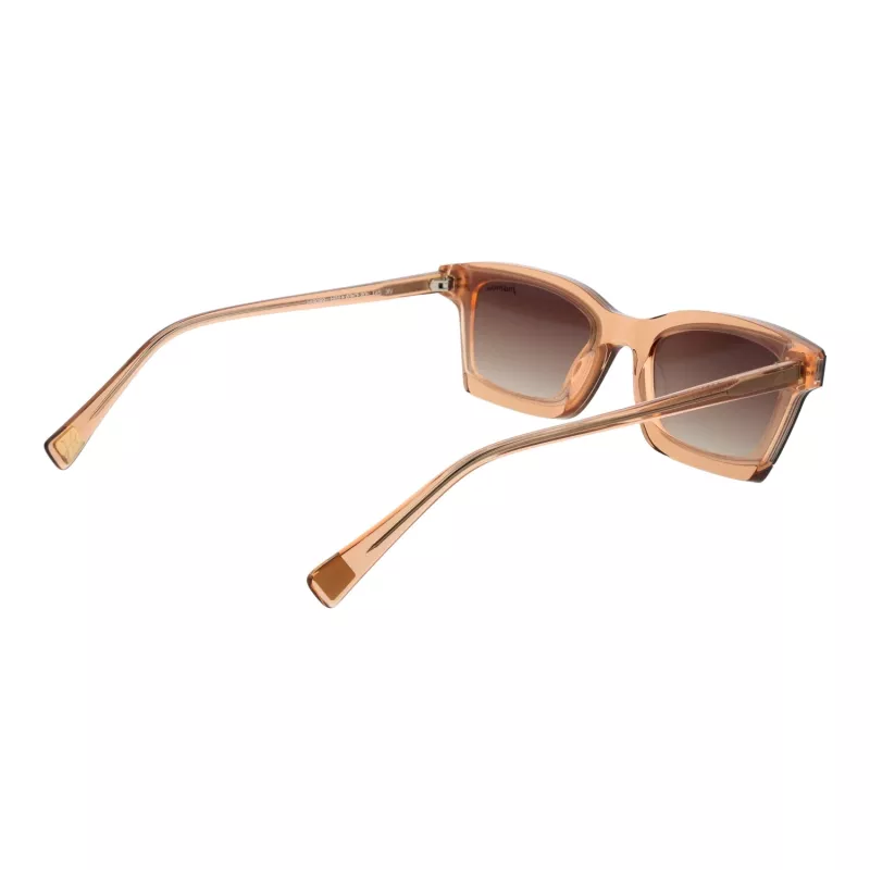 ANA HICKMANN Sieviešu saulesbrilles HI9099-63H01 Brūna Havana Kvadrātveida Tauriņa Acetāta Rāmis UV400