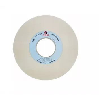 ANDRE Plakanais slīpripa 250mm x 25mm x 76mm 99A60K7VE01-35 balta 1. tips