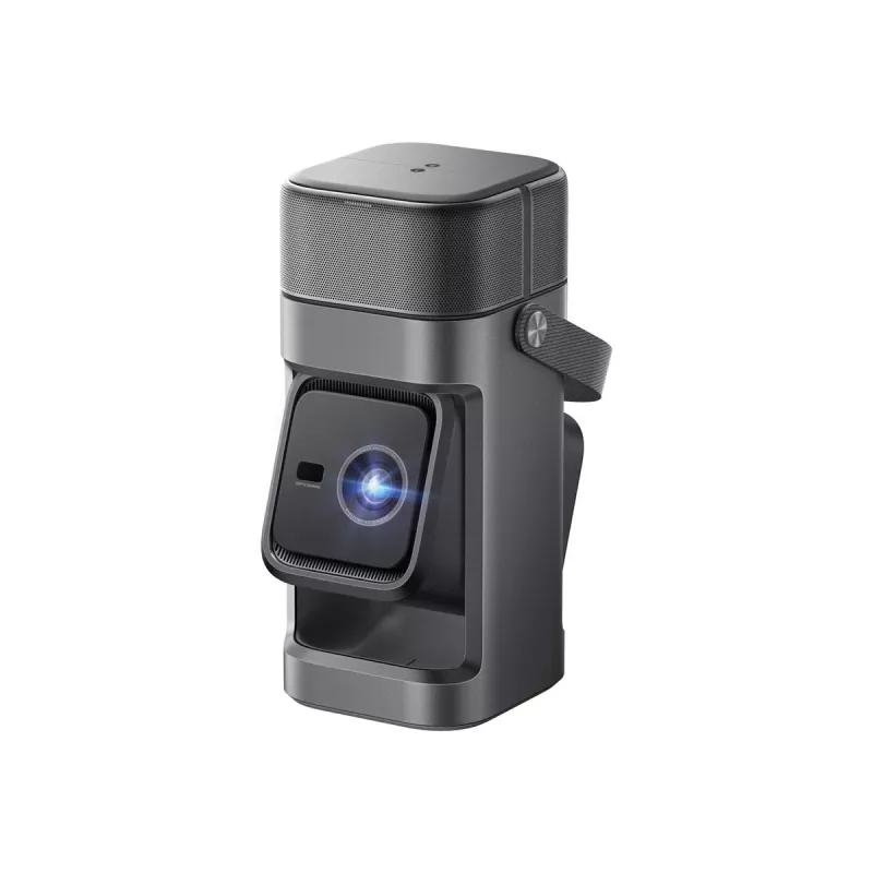 Anker Nebula P1 pārnēsājamais projektors ar noņemamiem skaļruņiem, Full HD 1080p, 650 ANSI lūmeni, 20W 2.0 telpiskā skaņa, Android TV 11, pelēks