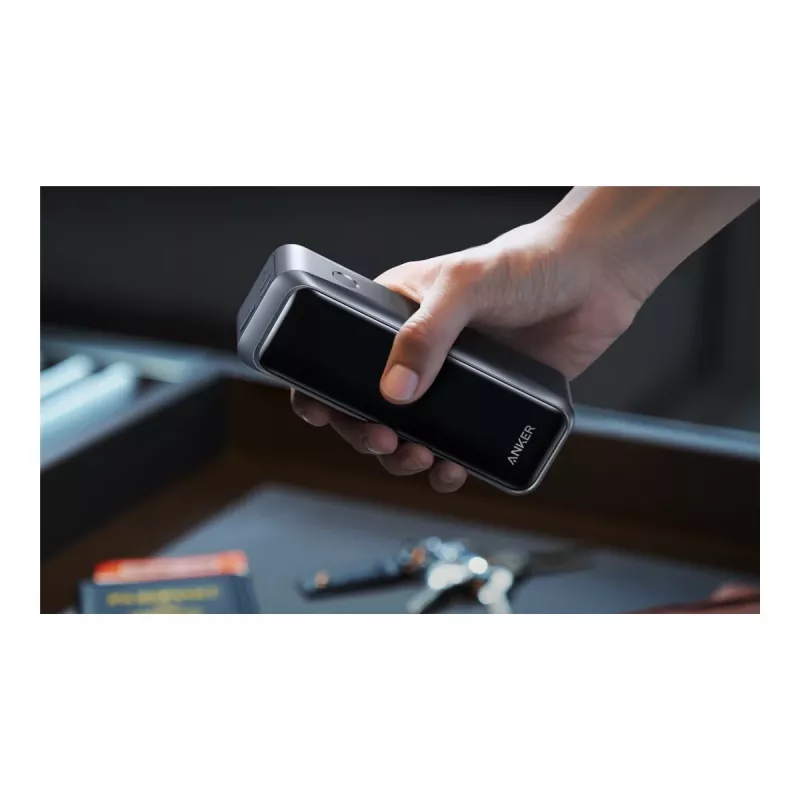 Anker Prime Power Bank 220W, 20,000 mAh, 2x USB-C & 1x USB-A, Melns