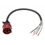 Anker SOLIX EV uzlādes kabelis Type 2 uz IEC 60309 3P+N+E 5m Melns
