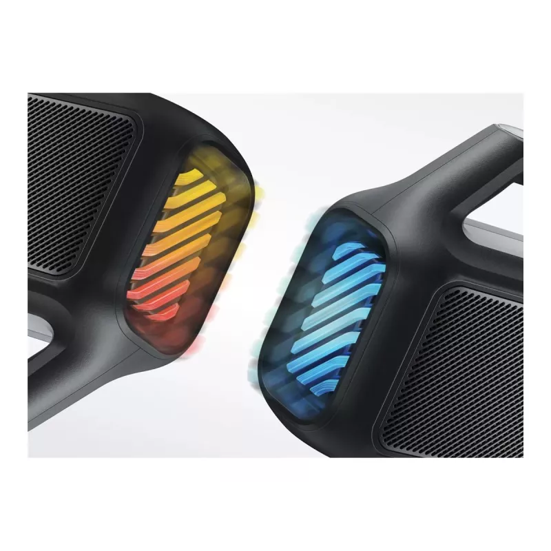 Anker Soundcore Boom 2 80W portatīvais Bluetooth skaļrunis, IPX7 ūdensizturīgs, melns