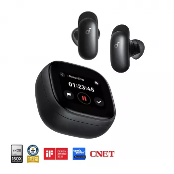 Anker Soundcore Liberty 5 Pro Max True Wireless austiņas, Bluetooth 5.3, adaptīvā ANC, 6 mikrofoni, Black