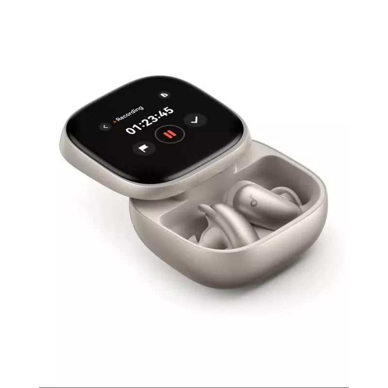 Anker Soundcore Liberty 5 Pro Max Īstas bezvadu austiņas, Titāna zelts, Bluetooth 5.3, Adaptīvā ANC, LDAC, 50h Atskaņošanas laiks