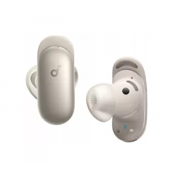Anker Soundcore Liberty 5 Pro Max Īstas bezvadu austiņas, Titāna zelts, Bluetooth 5.3, Adaptīvā ANC, LDAC, 50h Atskaņošanas laiks