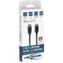 ANSMANN 1700-0107 Lightning uz USB-A kabelis 2 m melns MFi sertificēts