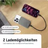 ANSMANN 1700-0199 10000 mAh Bezvadu Power Bank Antracīts
