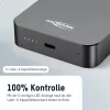 ANSMANN 1700-0199 10000 mAh Bezvadu Power Bank Antracīts