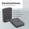ANSMANN 1700-0199 10000 mAh Bezvadu Power Bank Antracīts