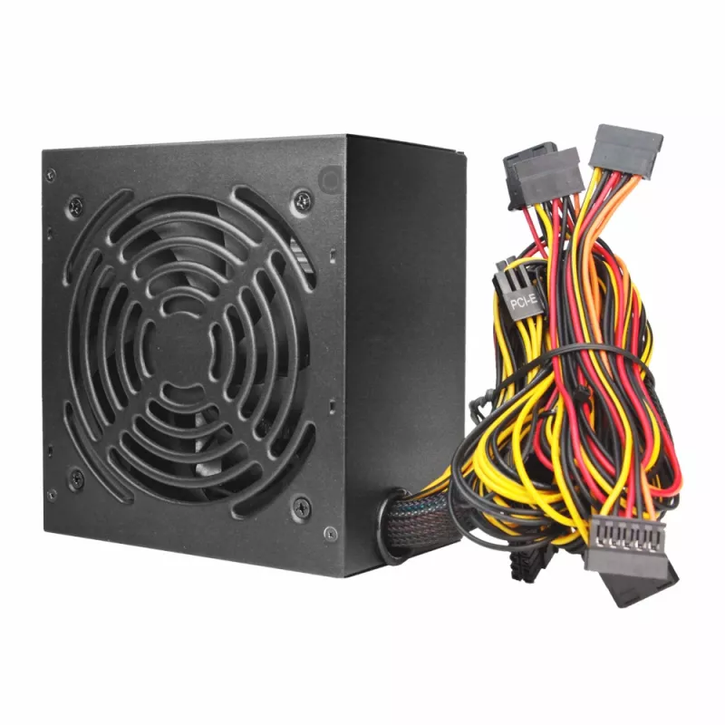 Antec Atom V650 Nenodulārs barošanas bloks - 650W, 80 PLUS White, ATX, 120mm kluss ventilators