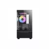 Antec CX200M Elite Micro-ATX | ITX RGB Mini-Tower spēļu korpuss - Melns