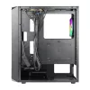 Antec NX292 ARGB vidēja torņa spēļu korpuss - melns