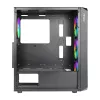 Antec NX292 ARGB vidēja torņa spēļu korpuss - melns
