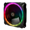 Antec Prizm 120 ARGB korpusa ventilators 5 gab. komplekts + kontrolieris - Melns