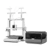 Anycubic Kobra X Combo 3D printer – 300x300x300 mm FDM ar LeviQ automātisko nivelēšanu, tiešo piedziņu, 180 mm/s, karborunda stiklu, 4,3 collu skārienekrānu