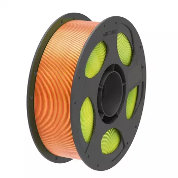 Anycubic PLA Silk Filaments Trīs krāsu: Sarkana Dzeltena Zaļa - 1.75mm 1kg