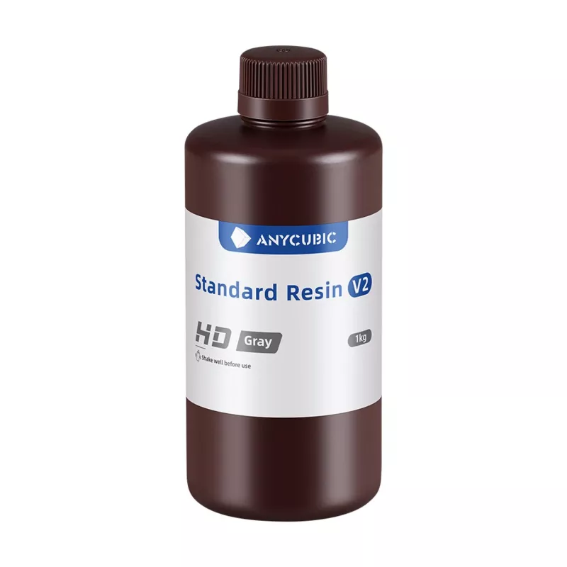 Anycubic Standard V2 1kg Sveķi HD Pelēks