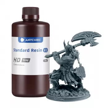Anycubic Standard V2 1kg Sveķi HD Pelēks
