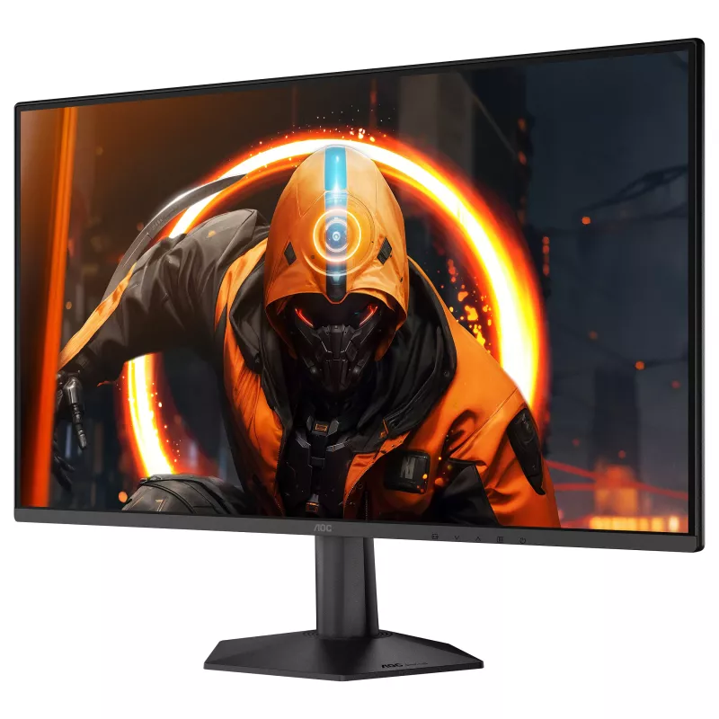 AOC 27G50F 27 collu Full HD IPS spēļu monitors, 1920x1080, 180Hz, 4ms, HDR10, FreeSync Premium, HDMI/DisplayPort, VESA, melns
