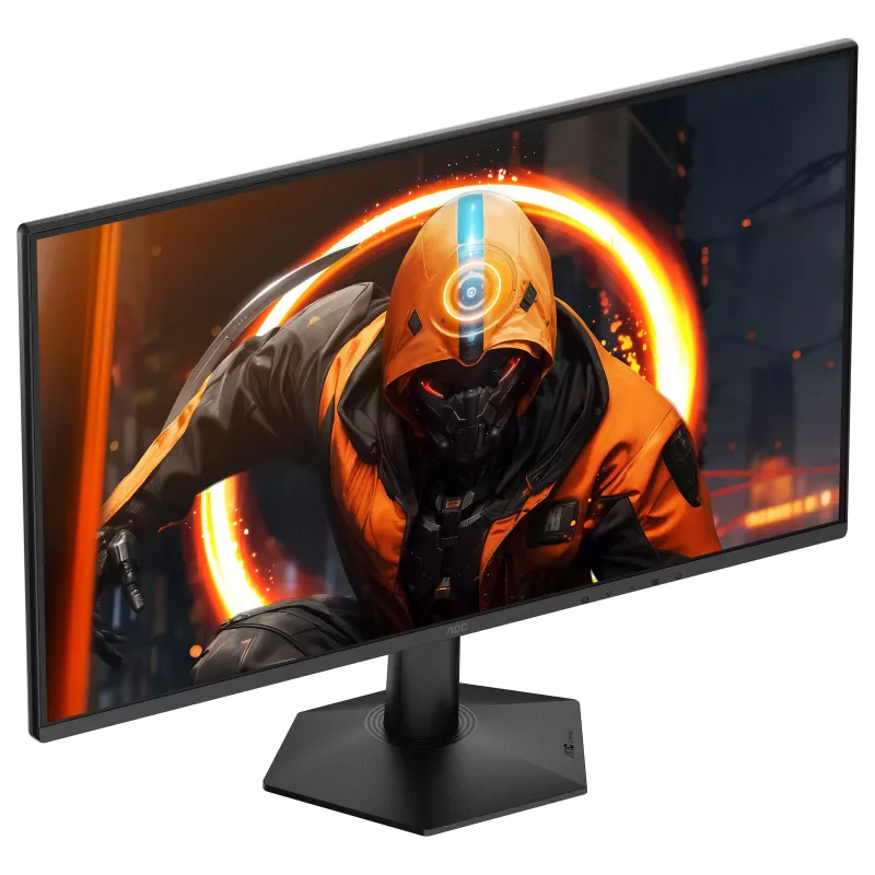 AOC 27G50F 27 collu Full HD IPS spēļu monitors, 1920x1080, 180Hz, 4ms, HDR10, FreeSync Premium, HDMI/DisplayPort, VESA, melns