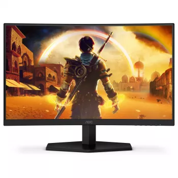AOC C24G42FE 23.6 collu Full HD VA izliekts spēļu monitors – 180Hz, 4ms, HDR, FreeSync Premium, HDMI un DisplayPort