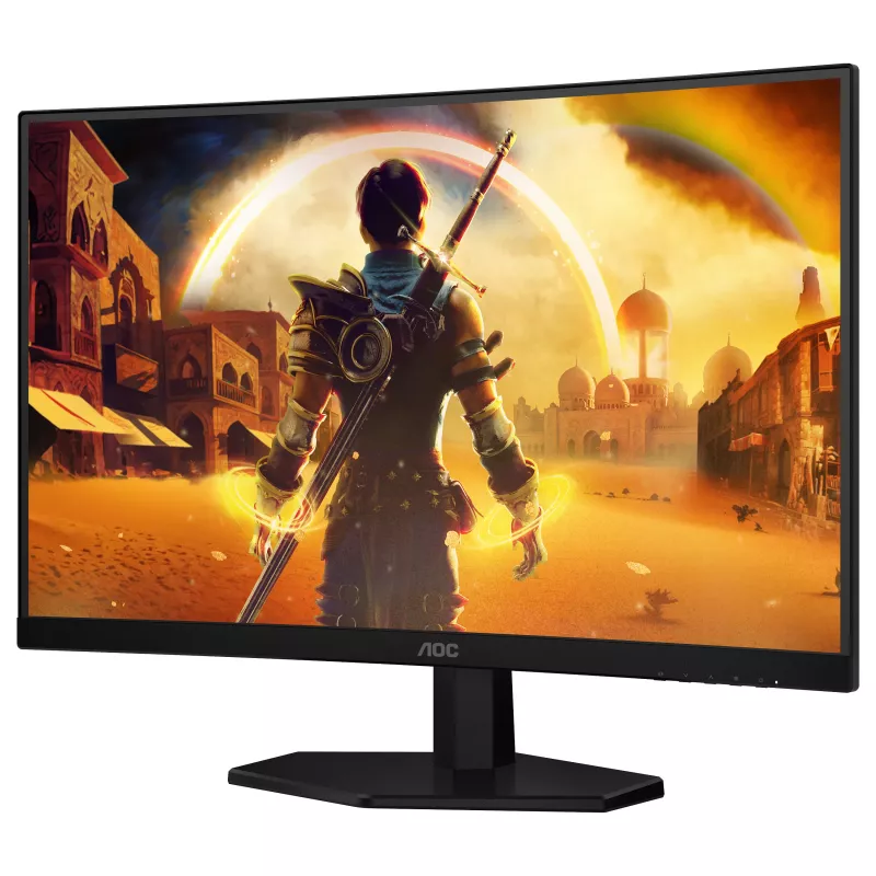 AOC C27G42FE - 68.6 cm (27 collu) Full HD izliekts VA monitors, 180Hz, 4ms, HDR10, HDMI/DisplayPort, VESA