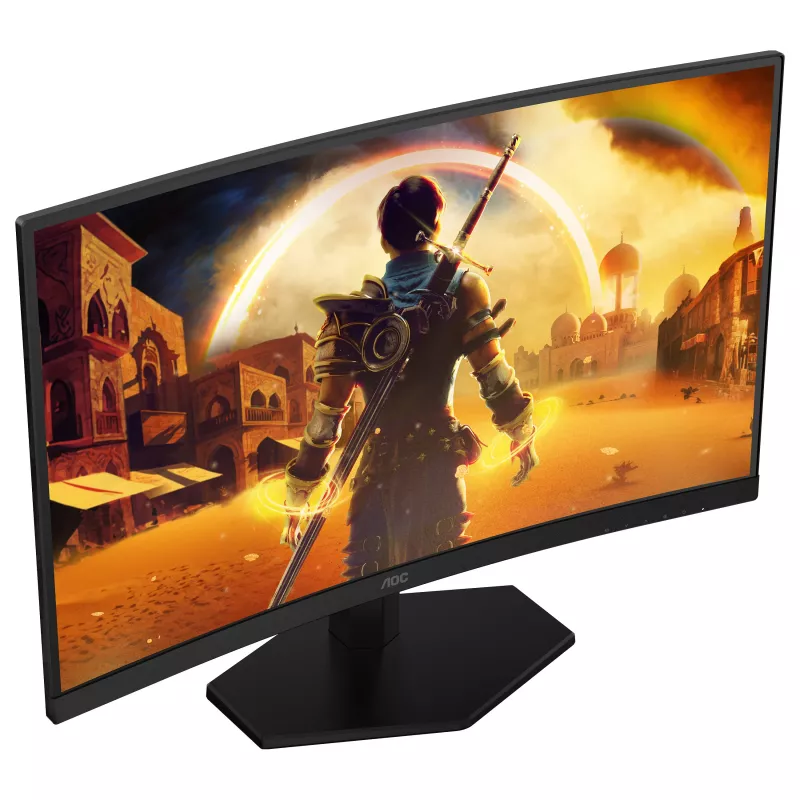 AOC C27G42FE - 68.6 cm (27 collu) Full HD izliekts VA monitors, 180Hz, 4ms, HDR10, HDMI/DisplayPort, VESA