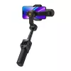 AOCHUAN S3 Smartphone Gimbal ar AI izsekošanu, LED skārienekrānu, apgaismojumu un powerbank