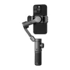 AOCHUAN Smart XE 3-Assu gimbal stabilizators ar AI izsekošanu un žestu vadību viedtālrunim, melns