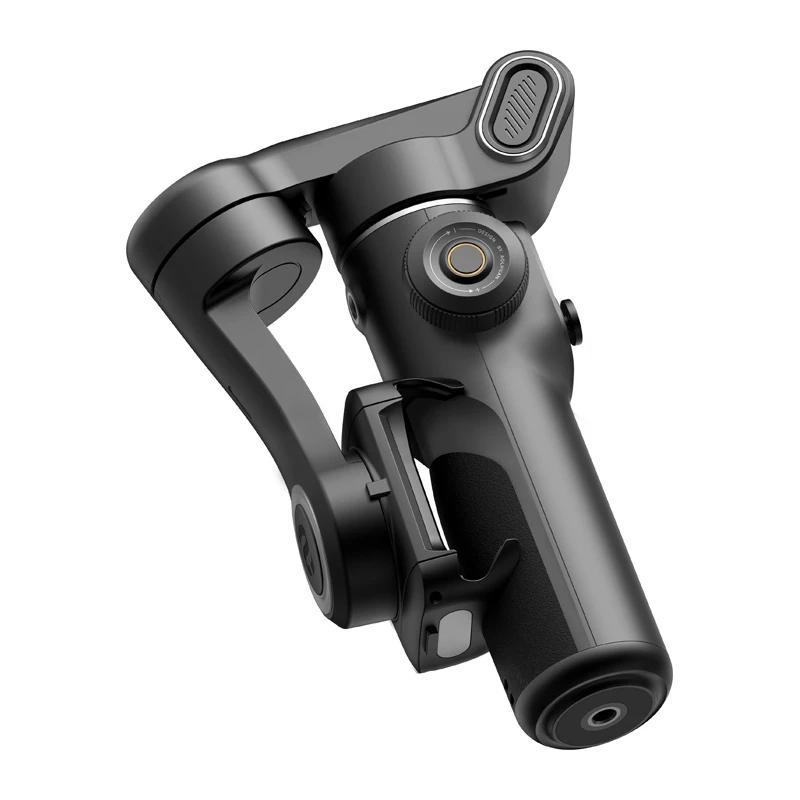 AOCHUAN X2 Standard viedtālruņa žiroskopiskais stabilizators ar žestu izsekošanu un pašbildes nūju, melns