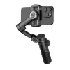 AOCHUAN X2 Standard viedtālruņa žiroskopiskais stabilizators ar žestu izsekošanu un pašbildes nūju, melns