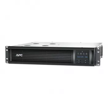 APC Smart-UPS SMT1500RMI2UCR 1500 VA / 1000 W līnijinteraktīvs UPS, uzstādāms statnī 2U, 4x C13, LCD, rūpnīcā atjaunots