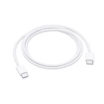 Apple MM093ZM/A iPhone USB-C uz USB-C datu kabelis 1m Balts (Bulk)