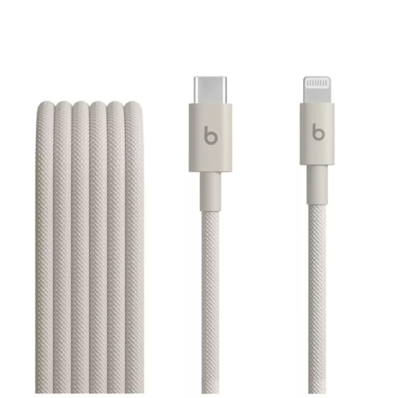 Apple USB-C uz Lightning kabelis (1m) MDGL4ZM/A - balts - pīts neilons - MFi sertificēts