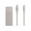 Apple USB-C uz Lightning kabelis (1m) MDGL4ZM/A - balts - pīts neilons - MFi sertificēts