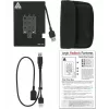 Apricorn Aegis Padlock Fortress A25-3PL256-500F ārējais cietais disks - 500GB - USB 3.2 Gen 1 - AES 256 bitu aparatūras šifrēšana - Melns
