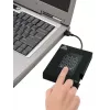 Apricorn Aegis Padlock Fortress A25-3PL256-500F ārējais cietais disks - 500GB - USB 3.2 Gen 1 - AES 256 bitu aparatūras šifrēšana - Melns