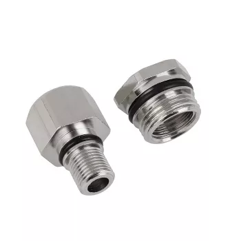 Aqua Computer Adapteru komplekts taisns Eheim 1046 uz G1/4 inch iekšējo vītni - sudrabs