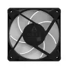 Arctic BioniX P12 A-RGB 120mm PWM Korpusa ventilators (3 gab.) – Adresējams RGB, 450-3000 RPM, 129 m³/h, Melns