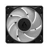 Arctic BioniX P12 A-RGB 120mm PWM ventilators ar margrietiņu ķēdi, 400-2300 RPM, 77.6 CFM, melns