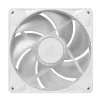 Arctic BioniX P14 A-RGB White 140mm PWM korpusa ventilators ar Daisy Chain, ARGB apgaismojumu, 400-2500 RPM, 77.6 CFM
