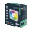 Arctic BioniX P14 A-RGB (balts) 3-pack | 140 mm PWM korpusa ventilators ar A-RGB apgaismojumu, 400–2500 RPM