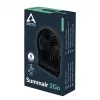 Arctic Summair 2Go Uzlādējams Akumulatora Galda Ventilators - 10 cm (Melns)