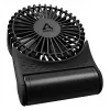 Arctic Summair 2Go Uzlādējams Akumulatora Galda Ventilators - 10 cm (Melns)
