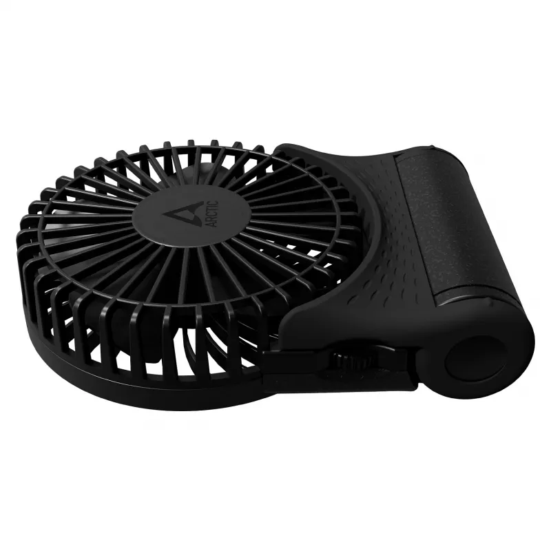 Arctic Summair 2Go Uzlādējams Akumulatora Galda Ventilators - 10 cm (Melns)