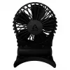 Arctic Summair 2Go Uzlādējams Akumulatora Galda Ventilators - 10 cm (Melns)