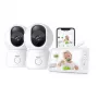 Arenti AInanny B2 Kids Set - 2MP/1080P WiFi Baby Monitor ar divām kamerām un LCD ekrānu