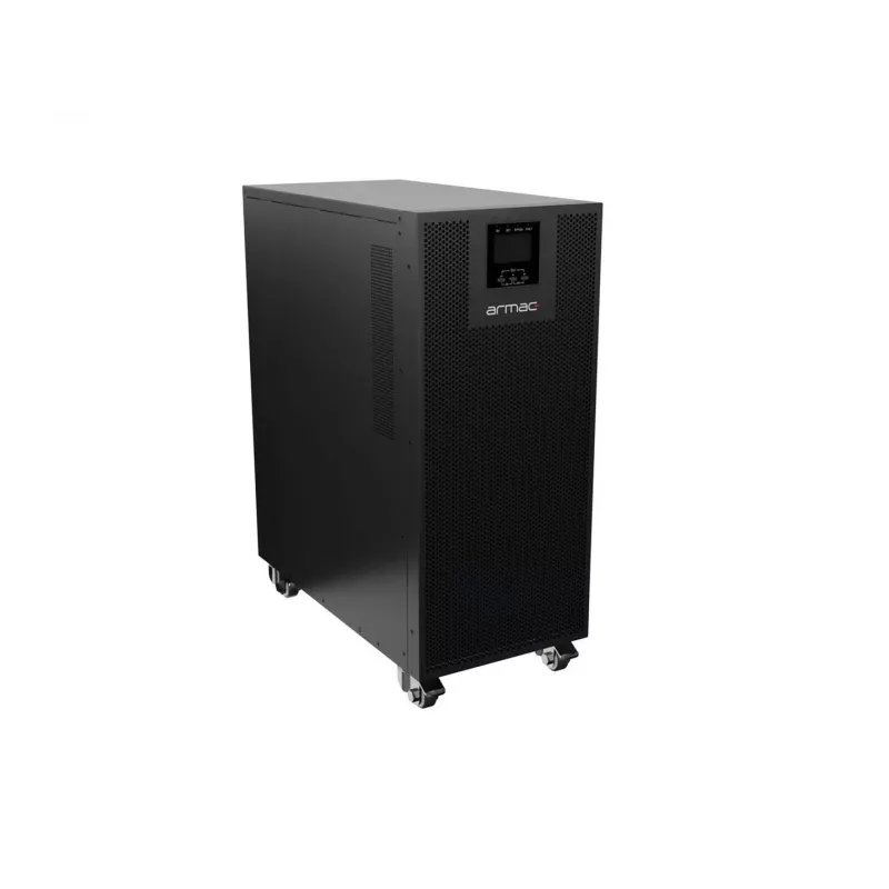 ARMAC Office On-Line PF1 6000VA 6000W Rack/Tower UPS, dubultā pārveidošana, 8x IEC C13, 2x IEC C19, LCD, bezputekļu metāla korpuss