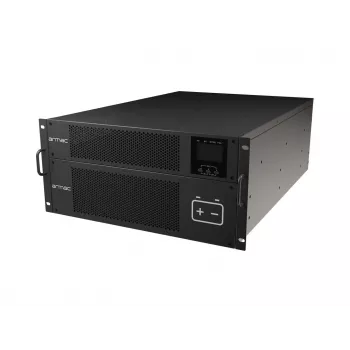 ARMAC R/10000I/PF1/DF 10000VA Online dubultās konversijas rackmount UPS, 10 kontaktligzdas, LCD, metāla korpuss, bez putekļiem